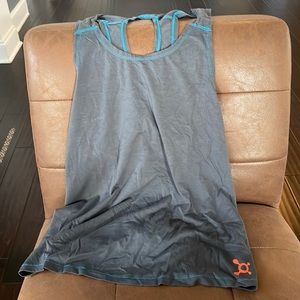 Orangetheory tie back tank